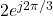 2e^{j2\pi/3}