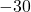 -30°