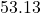 53.13°