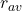 r_{av}