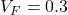 V_F = 0.3