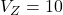 V_Z = 10