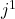 j^1