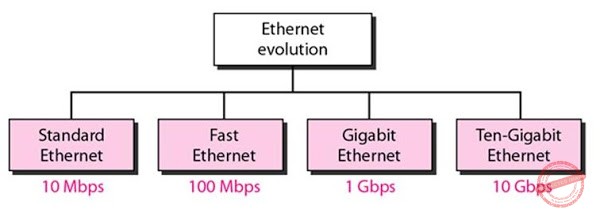 Ethernet evolution through four generations