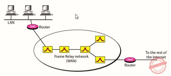Frame Relay network Frame Relay network
