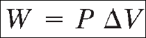 Work done by gas Formula