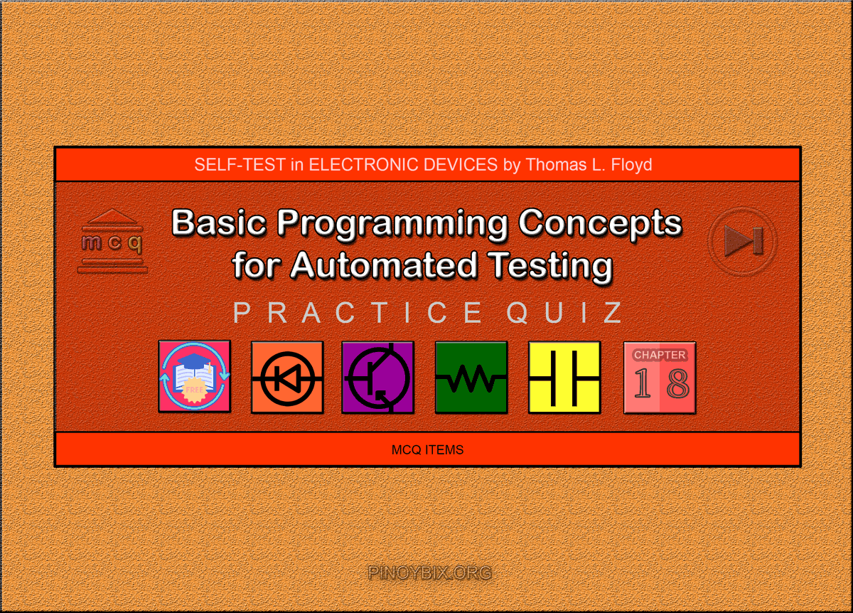 Floyd Self-test in Basic Programming Concepts for Automated Testing
