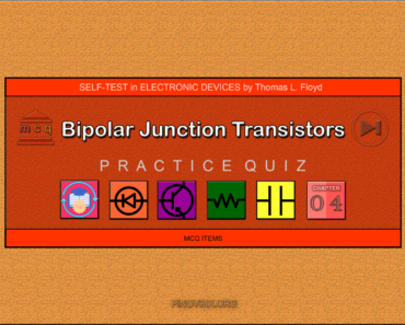 Floyd Self-test in Bipolar Junction Transistors – Answers