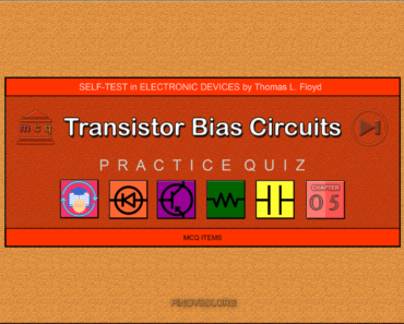 Floyd Self-test in Transistor Bias Circuits – Answers
