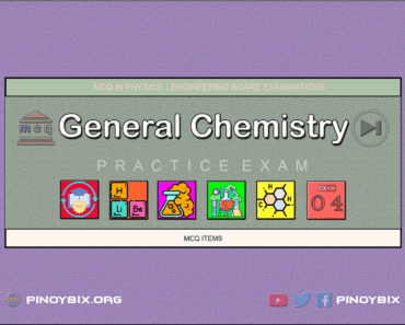 MCQ in General Chemistry Part 4 – Answers