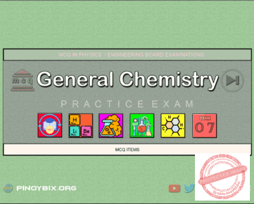 MCQ in General Chemistry Part 7 | ECE Board Exam MCQ in General Chemistry Part 7 | ECE Board Exam