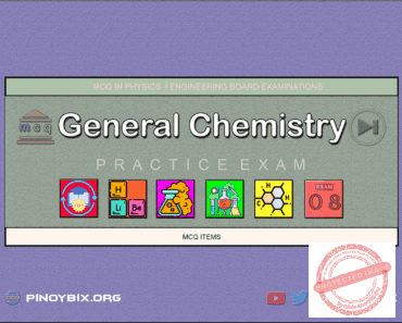 MCQ in General Chemistry Part 8 – Answers