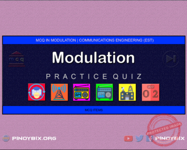 MCQ in Modulation Part 2 | ECE Board Exam