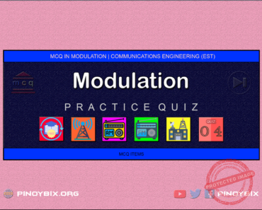 MCQ in Modulation Part 4 | ECE Board Exam