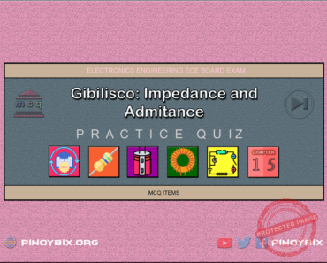 Gibilisco: MCQ in Impedance and Admittance – Answers Gibilisco: MCQ in Impedance and Admittance – Answers