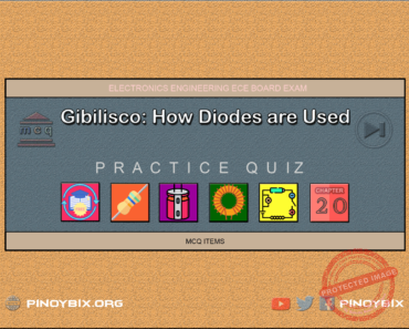 Gibilisco: MCQ in How Diodes Are Used – Answers Gibilisco: MCQ in How Diodes Are Used – Answers