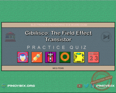 Gibilisco: MCQ in The Field Effect Transistor – Answers Gibilisco: MCQ in The Field Effect Transistor – Answers