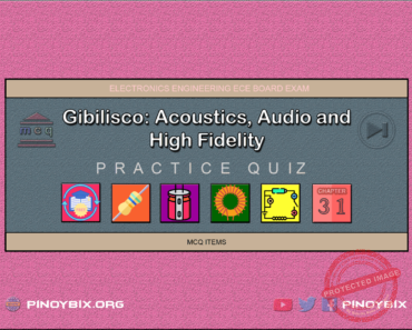 Gibilisco: MCQ in Acoustics, Audio, and High Fidelity – Answers Gibilisco: MCQ in Acoustics, Audio, and High Fidelity – Answers