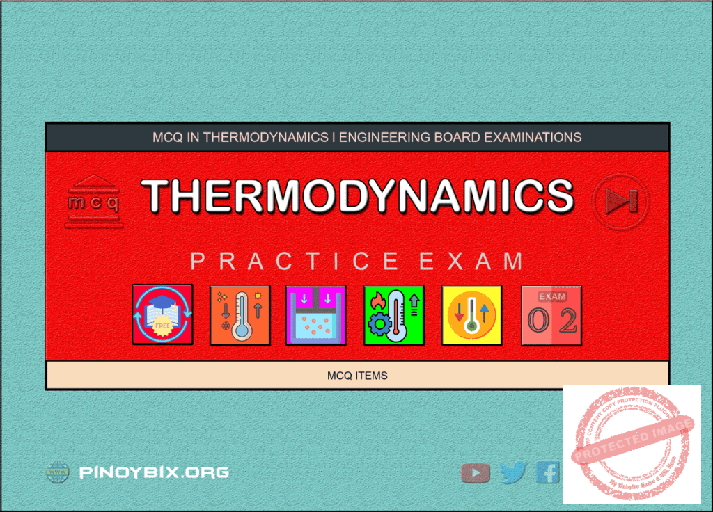 MCQ in Thermodynamics Part 2 | ECE Board Exam