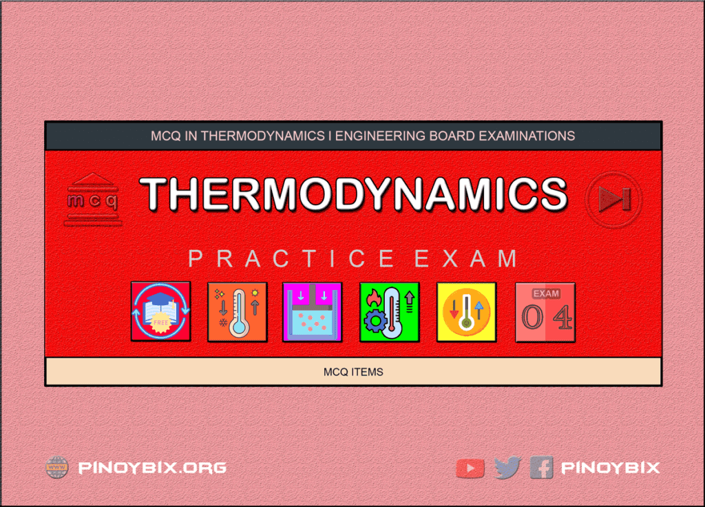 MCQ in Thermodynamics Part 4 | ECE Board Exam