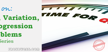 math mcqs in clock variation progression