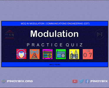 MCQ in Modulation Part 7 | ECE Board Exam