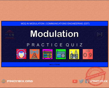 MCQ in Modulation Part 9 | ECE Board Exam