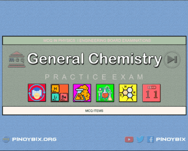 MCQ in General Chemistry Part 11 – Answers