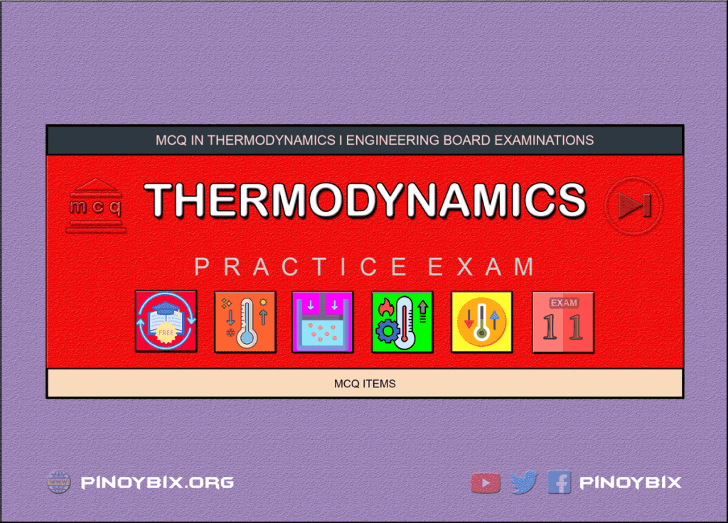 MCQ in Thermodynamics Part 11 | ECE Board Exam