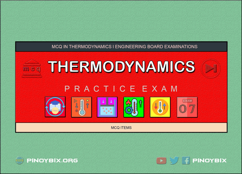 MCQ in Thermodynamics Part 7 | ECE Board Exam