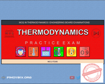 MCQ in Thermodynamics Part 9 – Answers