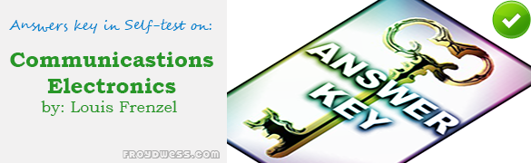 Frenzel Self-test in Amplitude Modulation Circuits – Answers Frenzel Self-test in Amplitude Modulation Circuits – Answers