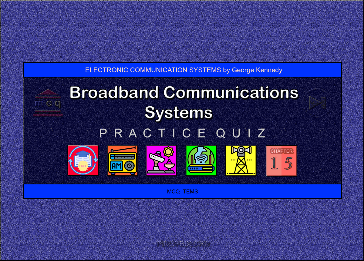 Kennedy: MCQ in Broadband Communications Systems