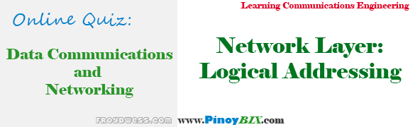 Practice Quiz in Network Layer: Logical Addressing 