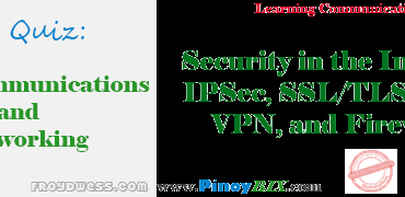 OnlinePracticeQuizinSecurityintheInternet IPSec2CSSL2CTLS2CPGP2CVPN2CandFirewalls 2