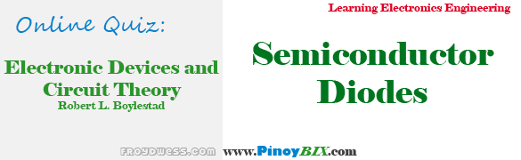 Practice Quiz in Semiconductor Diodes