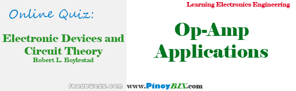 Practice Quiz in Op-Amp Applications 