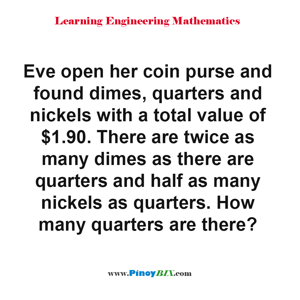 How many quarters are there?