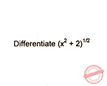 solution math differential calculus14 1