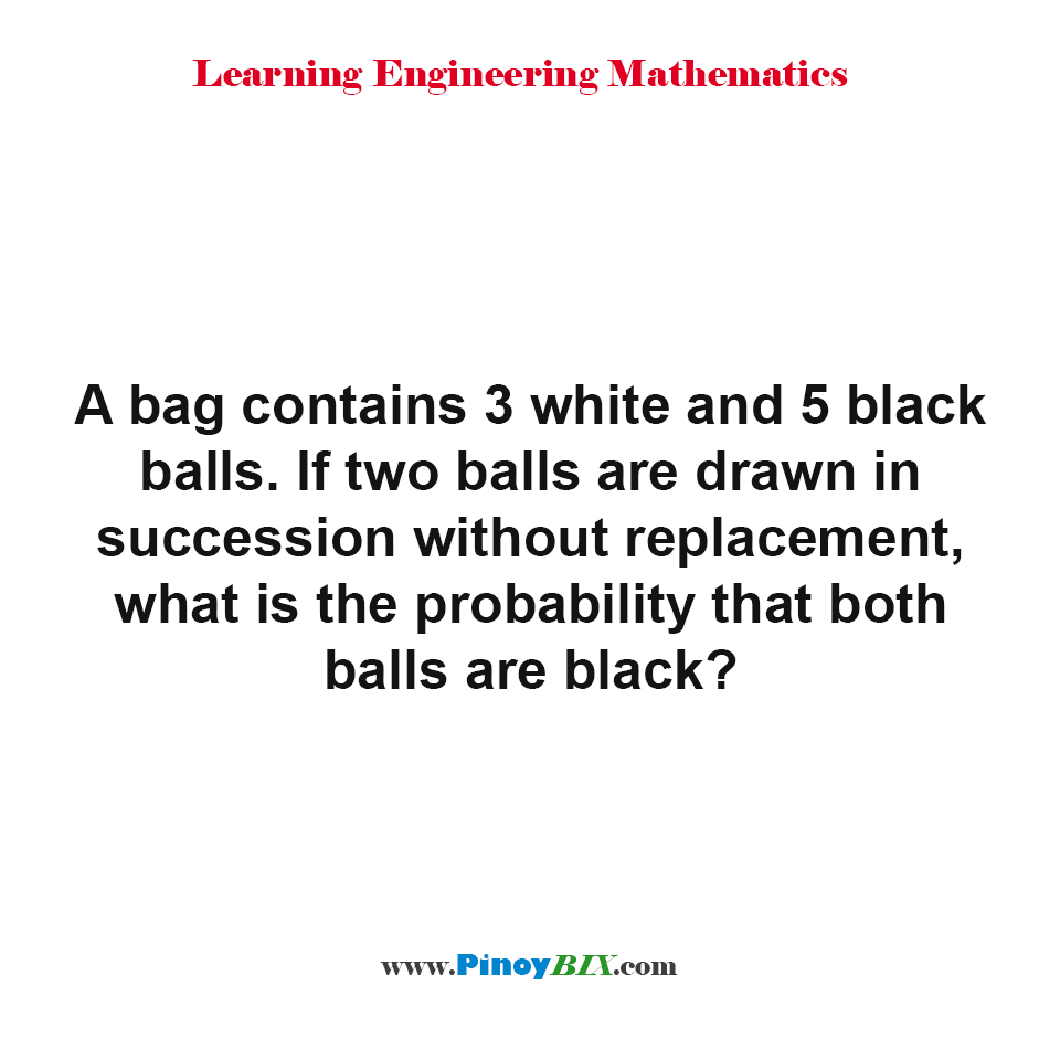 A bag contains 4 white and 2 black balls and another bag contains 3 white  and 5 black balls. If one ball is drawn from each bag, then the probability  that one
