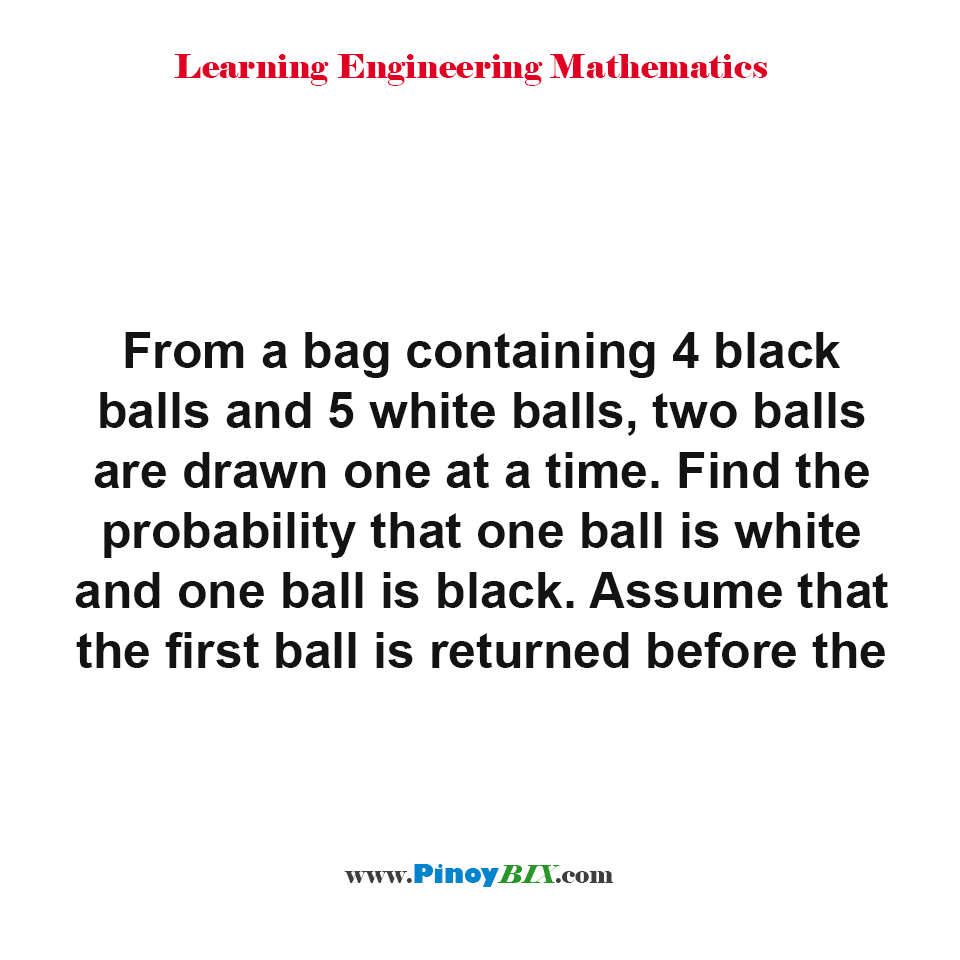 Q.3 A bag contains 4 red and 4 white balls. Three balls are drawn at  random. The odd against these balls being all white will be ?