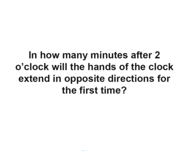 solution math clock variation progression miscellaneous problems01 2