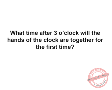 solution math clock variation progression miscellaneous problems03 2