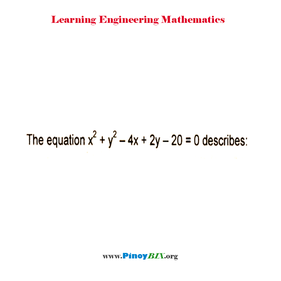 Solution The Semi Transverse Axis Of The Hyperbola X 2 9 Y 2 4 1 Is