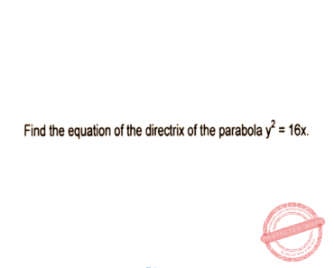 solution math analytic geometry parabola ellipse hyperbola 18 2