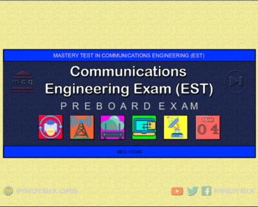 Communications Engineering Exam 4: ECE Pre-Board – Answers