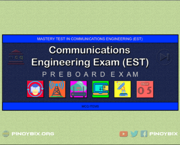 Communications Engineering Exam 5: ECE Pre-Board – Answers