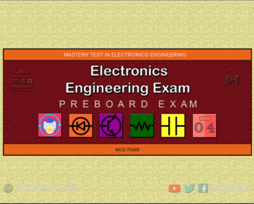 Electronics Engineering Exam 4: ECE Pre-Board – Answers