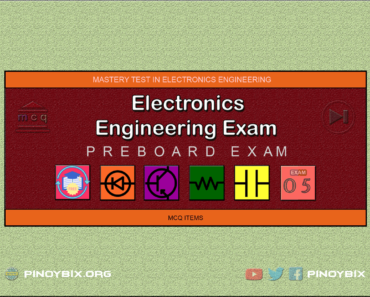 Electronics Engineering Exam 5: ECE Pre-Board – Answers