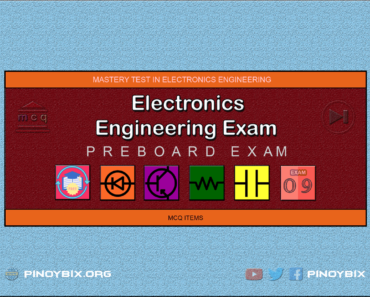 Electronics Engineering Exam 9: ECE Pre-Board – Answers
